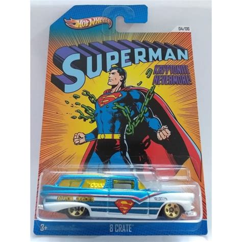 Jual Mainan Hot Wheels Superman Crate Pajangan Koleksi Miniatur Shopee Indonesia