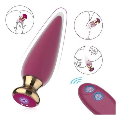 Estimulador Vibratorio De Silicona Tap N Anal Y Control Remoto