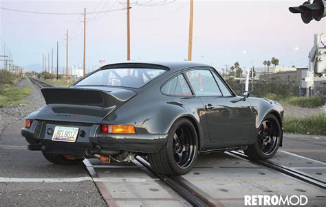 Slate Grey Backdated 930 Turbo R Porsche