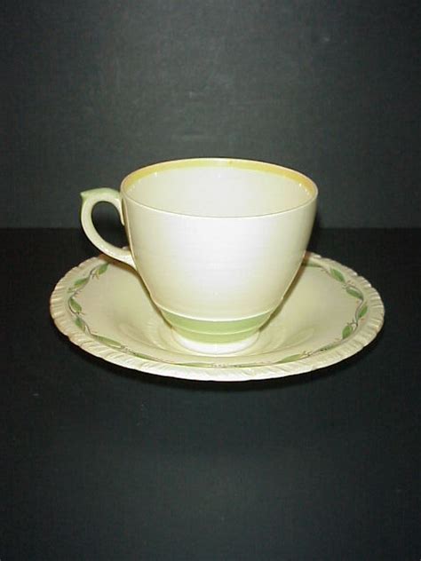 New Hall Romney Cup Saucer Hanley England Ebay