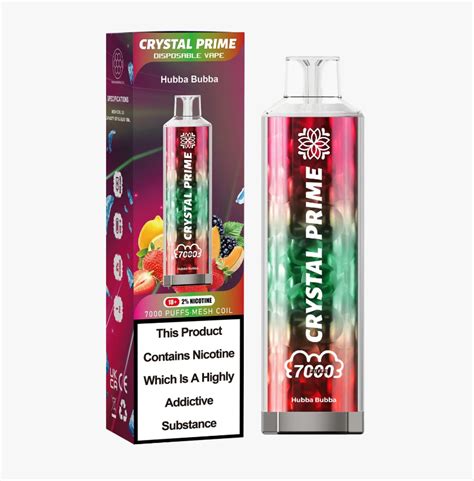 Crystal Prime 7000 Puffs Crystal Vape 7k Flavours