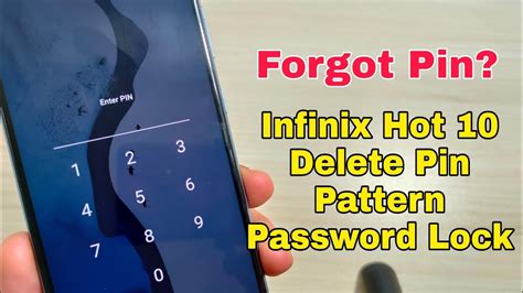 How To Hard Reset Infinix Hot 10 X682b X682c Remove Pin Pattern