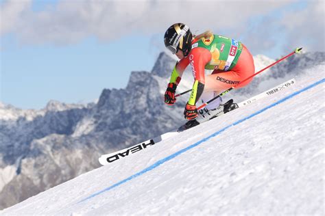 Ski Alpin Lara Gut Behrami Remporte Le Slalom G Ant De Kronplatz