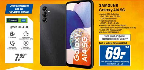 Samsung Galaxy A G Angebot Bei Hem Expert Prospekte De