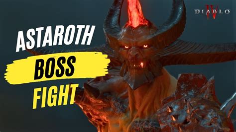 Wiping Out The Unstoppable Astaroth Diablo 4 Boss Fight YouTube