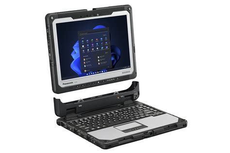 Panasonic TOUGHBOOK 33 12" 2-in-1 Detachable Fully-Rugged Tablet — Core Ultra 7 vPro, 32GB RAM, 1TB FIPS Quick-Release NVMe, Dual RJ45 + RS-232 Serial + Night-Vision Mode (NIGHT-VISION) (FZ-33-I7-32-1TB-MIL-RJ45-NIGHT-VISION)