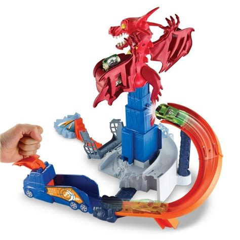Mattel Dwl Zestaw Tor W Hot Wheels Z Samochodzikami Smocze Wyzwanie