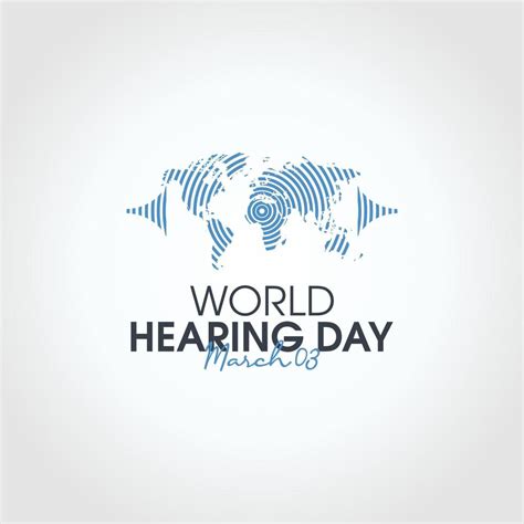 Vector Graphic Of World Hearing Day Good For World Hearing Day