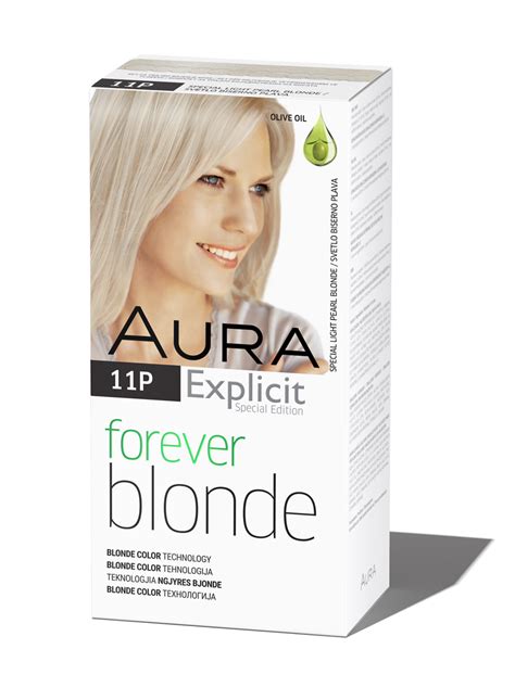 Set Za Trajno Bojenje Kose FOREVER BLONDE P Special Light Pearl Blonde AURA
