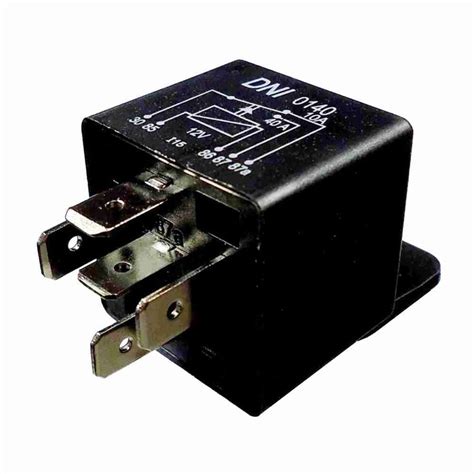 Rele Auxiliar 5 Pinos Reversor 12v 40 10A DNI0140 Shopee Brasil