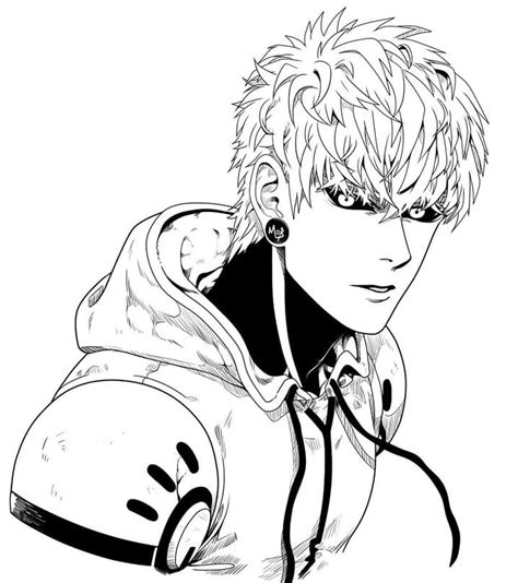 Desenhos De Saitama One Punch Man Para Colorir E Imprimir