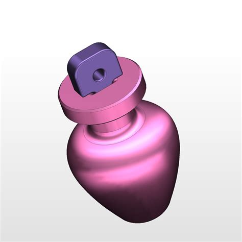 Fichiers anal plug stl Modèle de trousseau 3D Fichier dimpression 3D