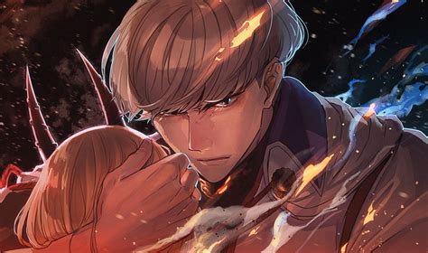 Safebooru 1boy 1girl Blonde Hair Blue Eyes Bowl Cut Collaboration Fate Grand Order Fate