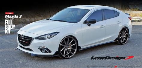 Mazda Bm Axela Lenzdesign Bodykit Spoilers