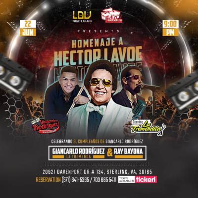 Homenaje a Héctor Lavoe con Ray Bayona y Giancarlo y la Tremenda ...