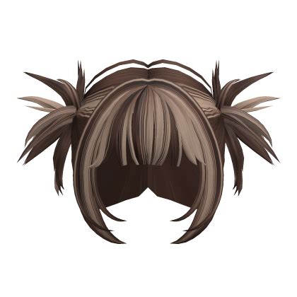 Two Tone Messy Y2K Punk Pigtails Brown Blonde Roblox