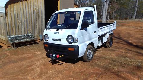 Winch And Seat Cover Install On Suzuki Carry Mini Truck YouTube