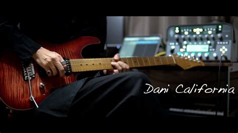 Red Hot Chili Peppers Dani California Guitar Solo Cover YouTube