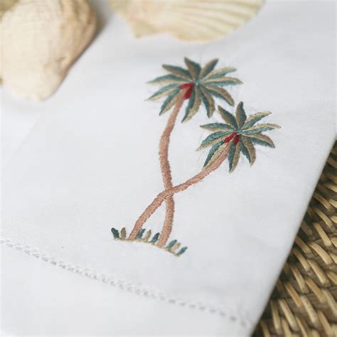 Palm Tree Hand Towel