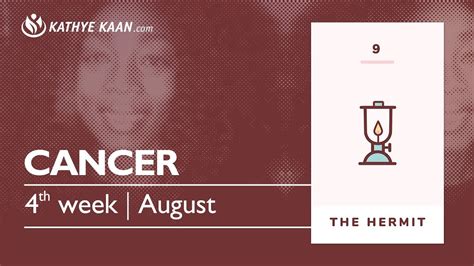 Cancer Weekly Reading Psychic Tarot Horoscope Week August