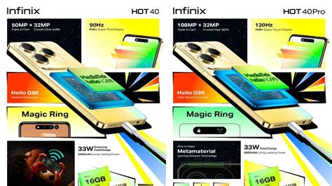 Bocoran Spesifikasi Infinix Hot 40 Dan Infinix Hot 40 Pro HP Gaming Terbaik Di Kelasnya