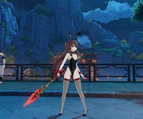Genshin Impact: Hu Tao se viste de conejita para un sensual mod 
