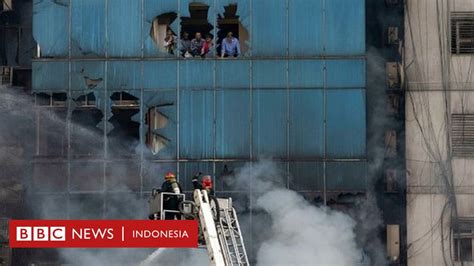 Kebakaran Gedung Tinggi Di Bangladesh Pintu Darurat Terkunci 25 Orang