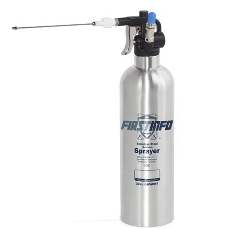 Refillable Compressed Air Can