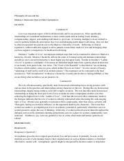 Philosophy Of Love And Sex Module Docx Philosophy Of Love And Sex Module Discussion Post