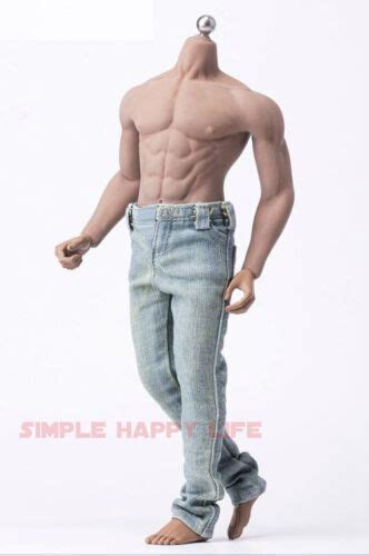 Light Color Jeans Pants For Male Doll Hot Toys BD Worldbox USA EBay