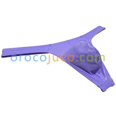 Men Shiny Wet Look Bikini Underwear Classical T Back Bulge Pouch Jockstrap Pants Muor