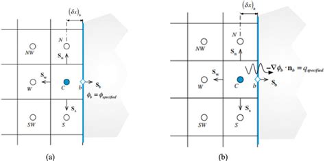 Illustration of the boundary condition, (a) Dirichlet boundary ...