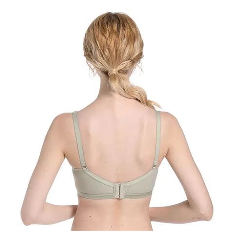 Jual MOOIMOM Bra Menyusui Hamil MOOIMOM Nude Lace Maternity Nursing Bra Green Original