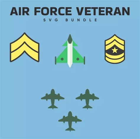 Best Air Force Svg Bundle Masterbundles