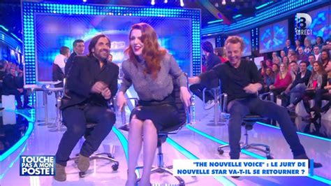 Naked Elodie Frégé in Touche pas à mon poste