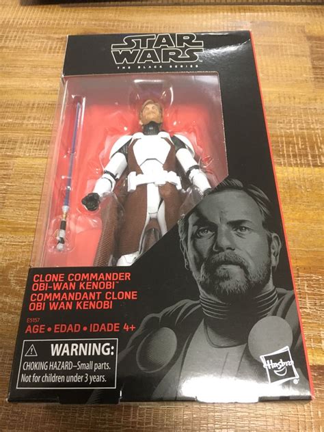 Star Wars Black Series Clone Commander Obi Wan Kenobi Hobbies Toys