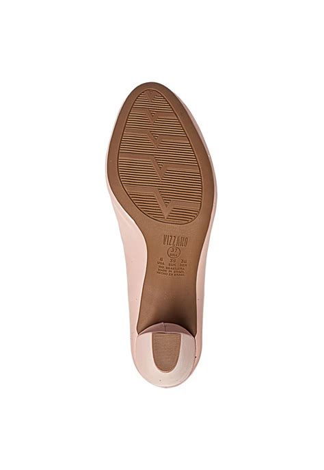 Scarpin Vizzano Nude Compre Agora Dafiti Brasil