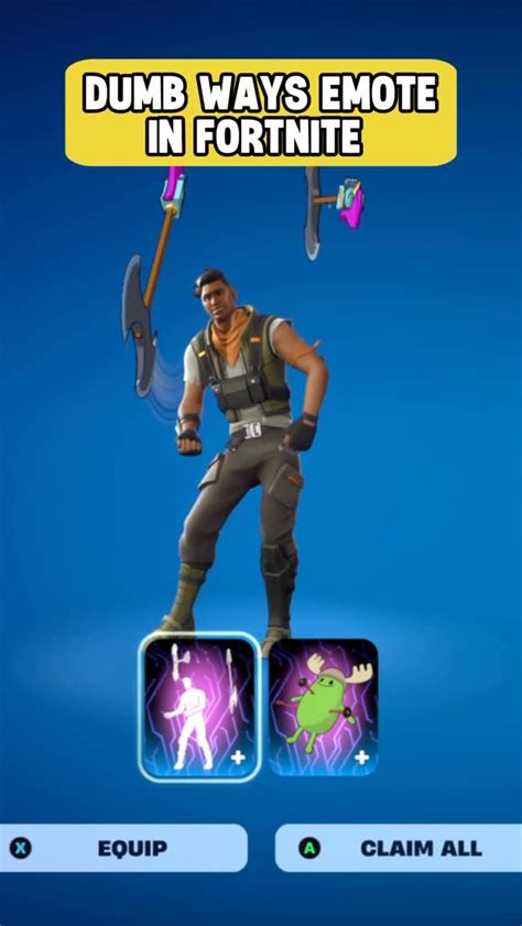 Dumb Ways To Die Emote Fortnite