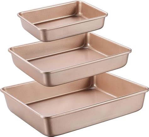 Joho Baking Deep Baking Pans Sets Nonstickbaking Sheets