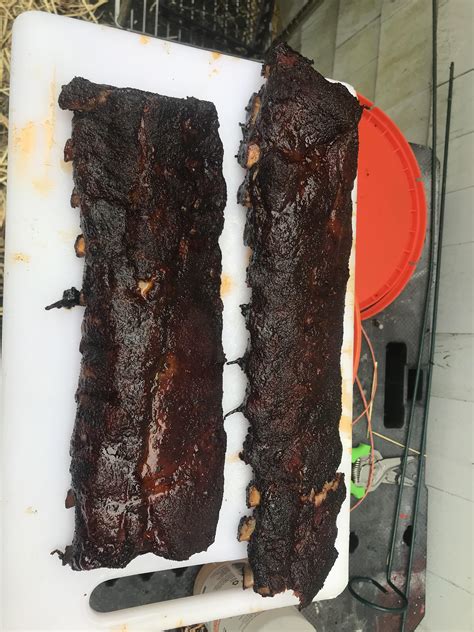 First time not wrapping Ribs. Not going back to wrapping. : r/smoking