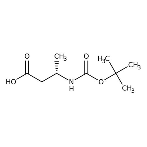 Ácido S 3 Boc amino butírico 95 Thermo Scientific Fisher