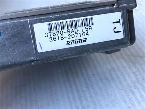 Honda Accord L Engine Computer Module Ecm Ecu Unit P Rad