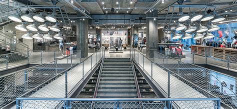 Adidas opens its flagship store in New York and we're there.