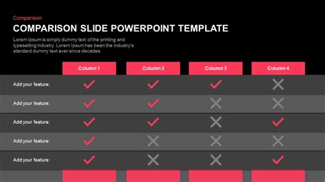 Comparison Slide Powerpoint Template Slidebazaar