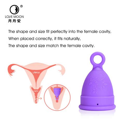 Per Odo Da Vagina Sa De Anel Menstrual M Dico Copo De Silicone