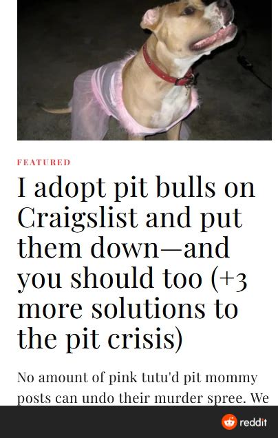 Yall Are Honestly Stupid As Fuck For This R Banpitbulls