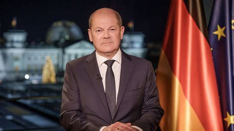 Olaf Scholz First New Year S Speech In The Video Chancellor Calls For