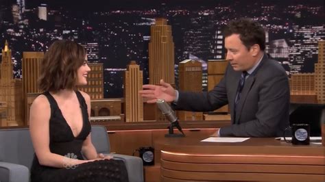 Naked Lucy Hale In The Tonight Show Starring Jimmy Fallon