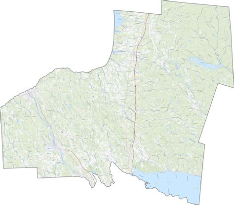 Oswego County Map, New York - US County Maps