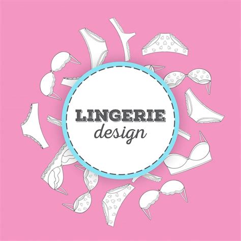 Ilustra O De Fundo De Lingerie Vetor Premium